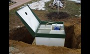 Монтаж септика Топас